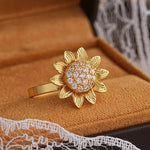 ANILLO AJUSTABLE GIRASOL ANTI ESTRÉS con ENVÍO GRATIS ⭐️⭐️⭐️⭐️⭐️