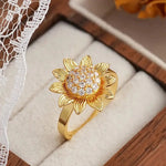 ANILLO AJUSTABLE GIRASOL ANTI ESTRÉS con ENVÍO GRATIS ⭐️⭐️⭐️⭐️⭐️