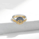 Duo sol y Luna anillos ajustables con ENVÍO GRATIS ⭐️⭐️⭐️⭐️⭐️