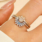 Duo sol y Luna anillos ajustables con ENVÍO GRATIS ⭐️⭐️⭐️⭐️⭐️